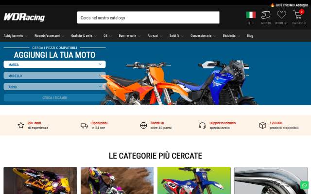Montra da WD Racing