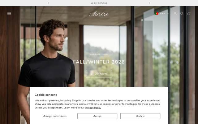 Startseite von Aurore