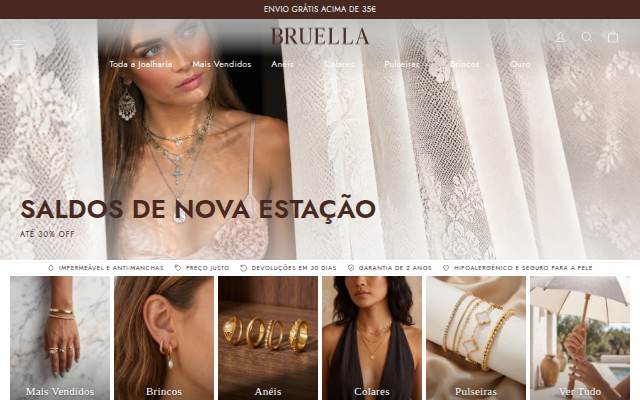 Startseite von Bruella