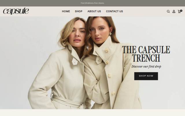 Wear Capsule storefront