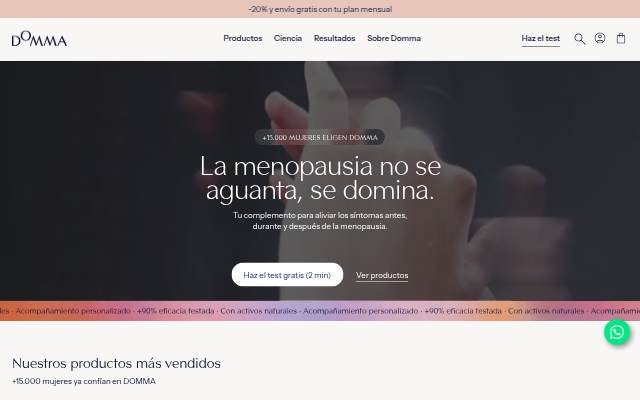 DOMMA storefront