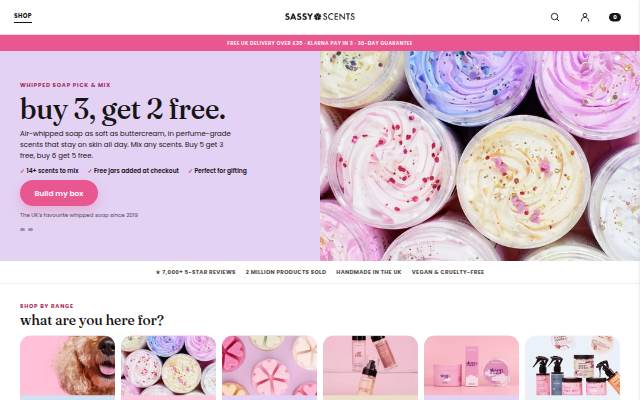 Sassy Scents storefront