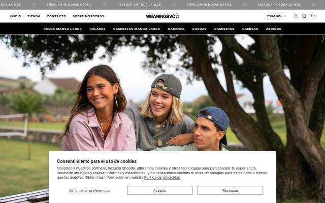 wearingsvq.es storefront