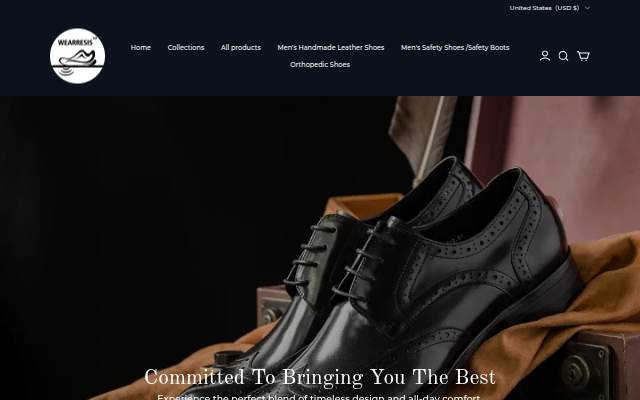 Wearresis storefront