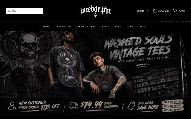 weebdripfit storefront