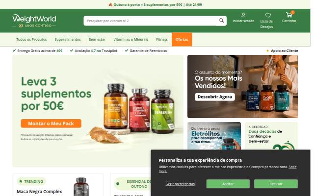 WeightWorld PT storefront