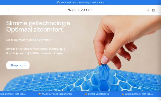 WellBetter storefront