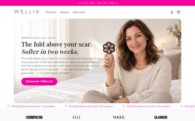 Wellia storefront