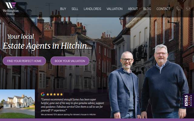 Estate Agents in Hitchin storefront