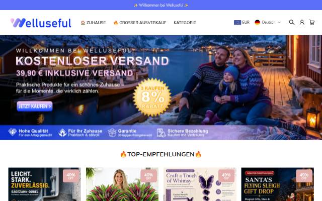 Welluseful storefront