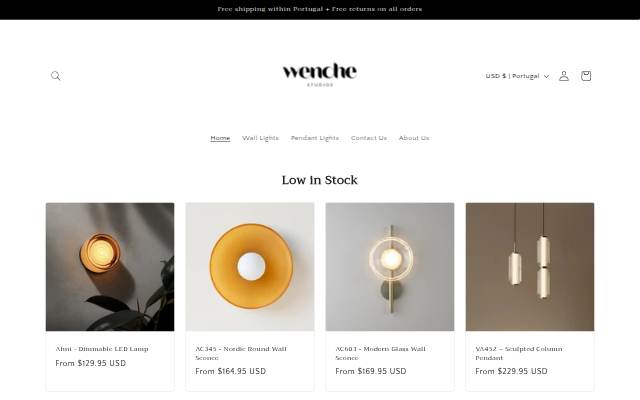 Wenche storefront