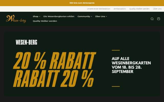 Wesenberg storefront