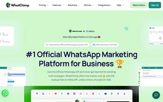 WhatChimp - #1 Official WhatsApp Marketing Platform for Businesses storefront