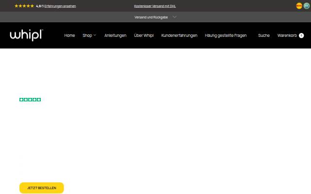 Whipl storefront