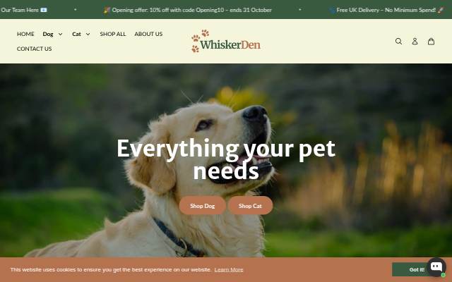 Montra da WhiskerDen