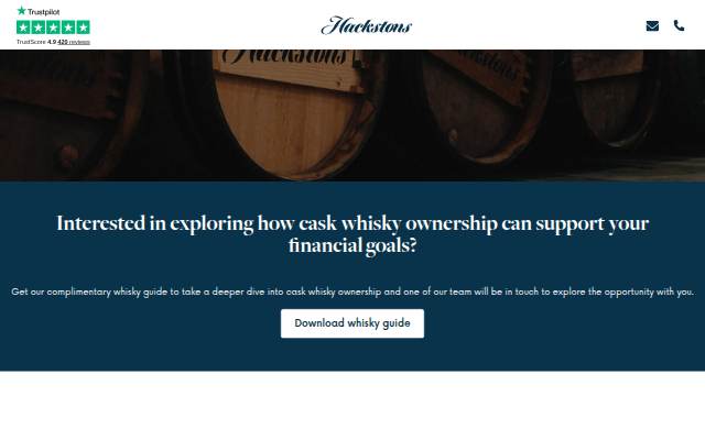 Startseite von Why Invest in Whisky?