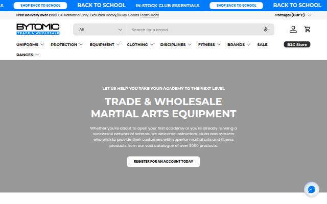 Montra da Bytomic Trade &amp; Wholesale