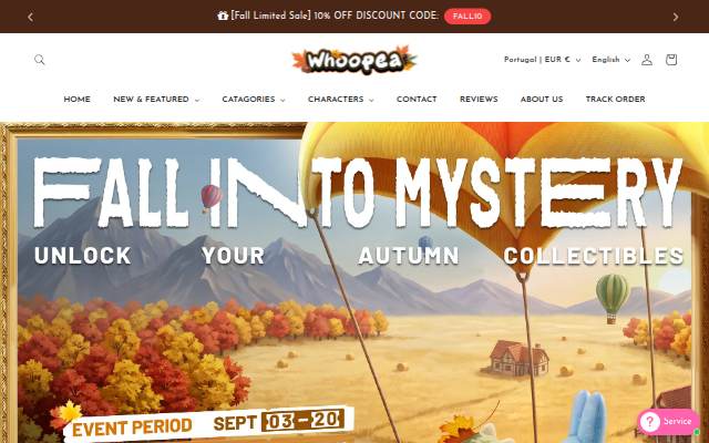 WHOOPEA storefront