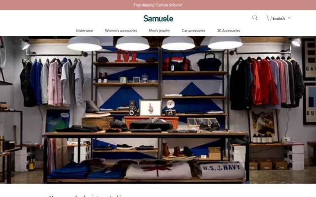 Samuele storefront