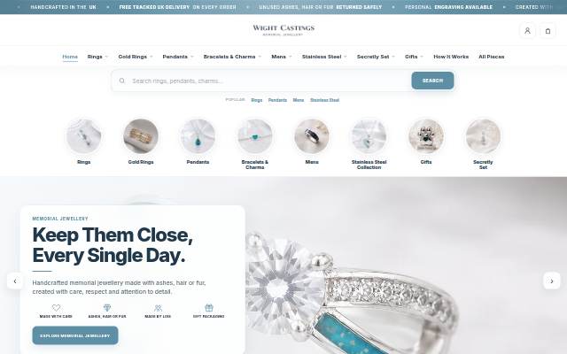WightCastings storefront