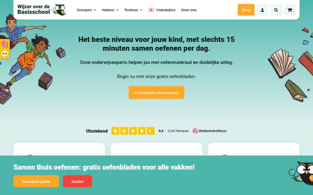 Wijzer over de Basisschool storefront