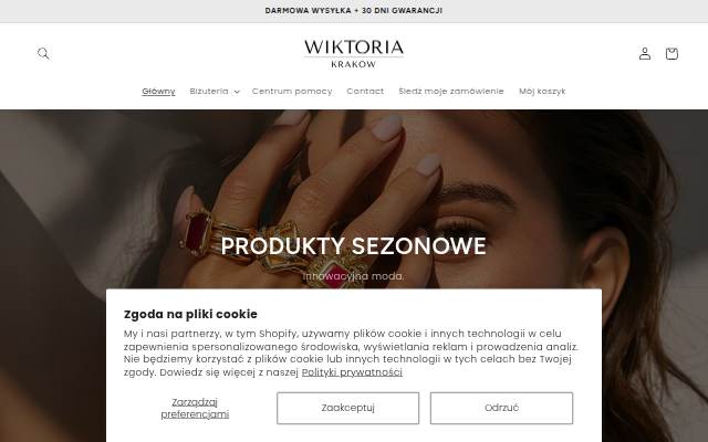 Escaparate de Wiktoria Krakow