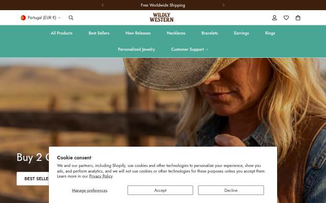 Wildly Western storefront