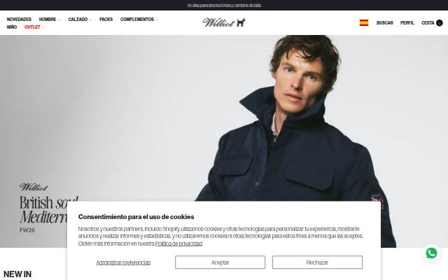 Williot storefront