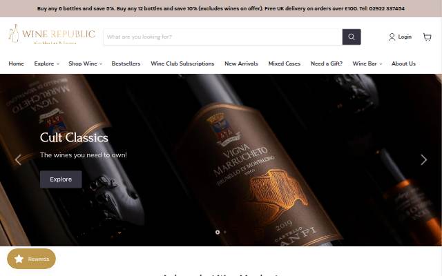 Montra da Wine Republic