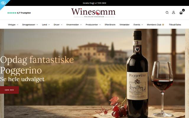 Winesomm storefront