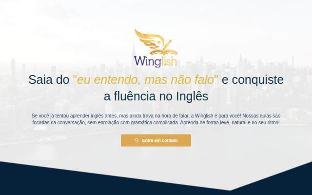 winglish.com.br storefront