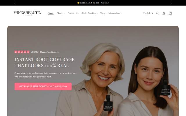 winksbeaute storefront
