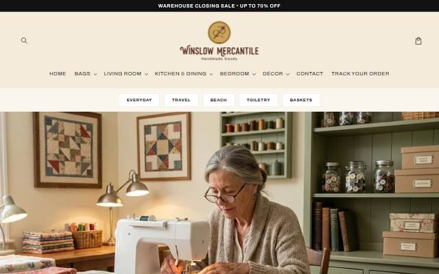 Winslow Mercantile storefront