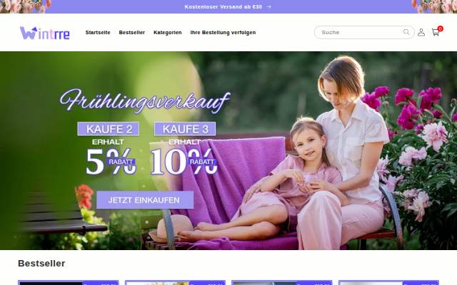 wintrre storefront