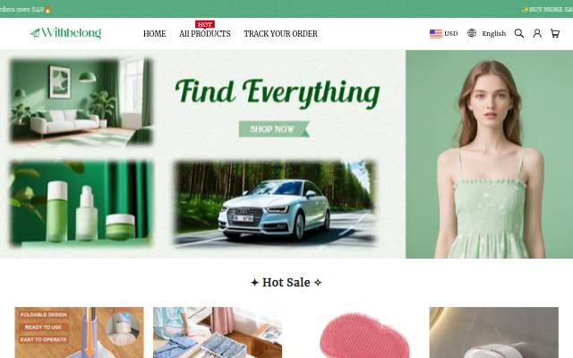 Withbelong storefront