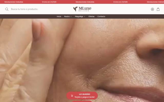 MLuxe storefront