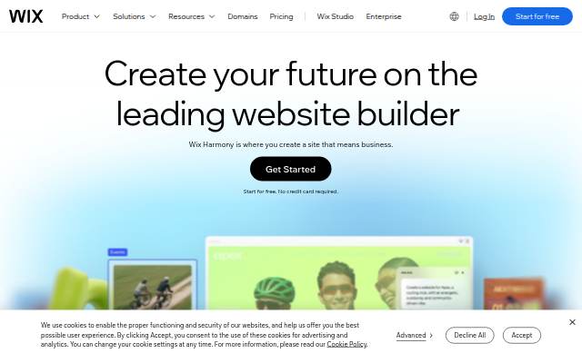 Montra da wix.com