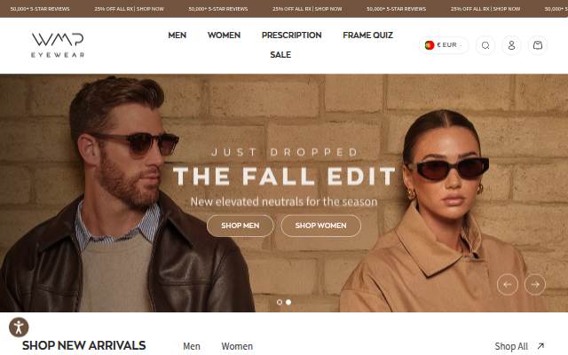 Montra da WMP Eyewear