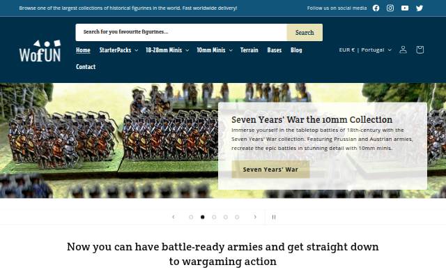 WoFunGames.com storefront