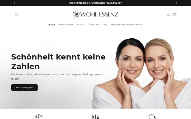 Wohl Essenz storefront