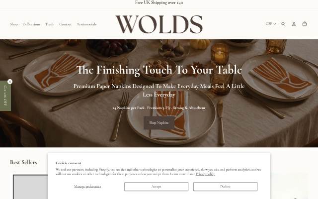 WOLDS storefront