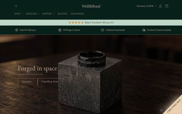 Wolf&amp;Bond storefront