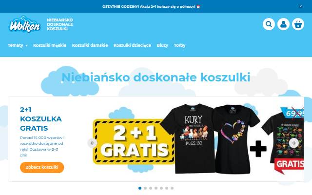 Startseite von Wolken.pl