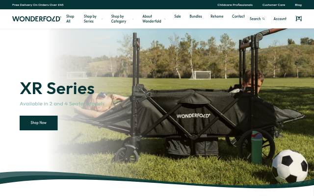 Montra da Wonderfold Wagon