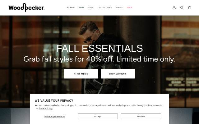 Woodpecker Int. storefront