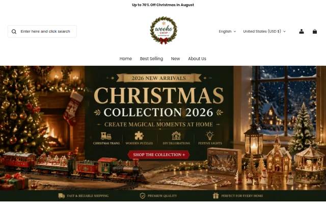 woohoshop storefront