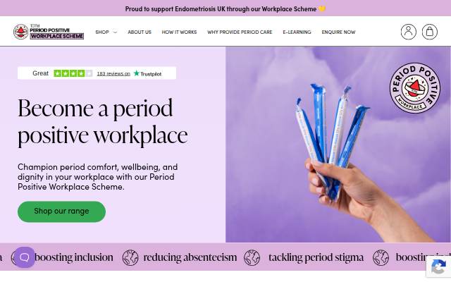 TOTM Workplace Scheme storefront