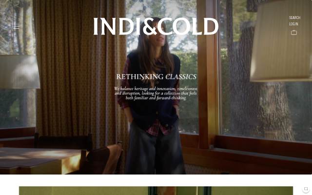 Startseite von INDI&amp;COLD WORLD