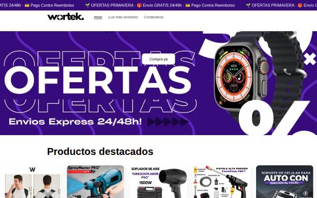 Wortek storefront