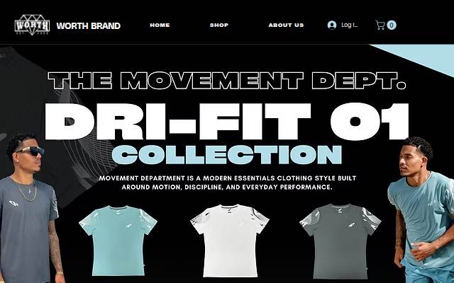 Worth Brand storefront